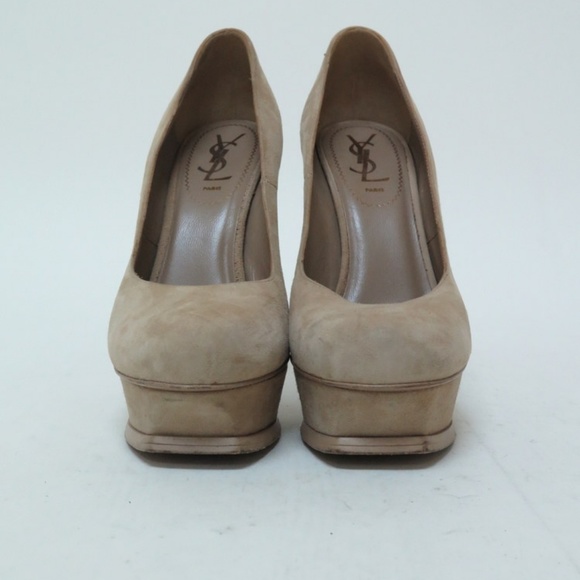 Yves Saint Laurent Pump Tribute Suede Platform - Picture 3 of 7